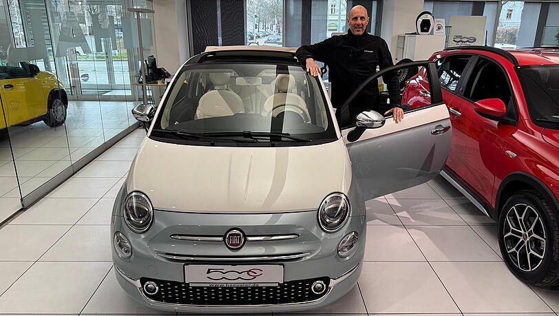 Mit dem Fiat 500 Cabrio kann der Sommer kommen. Mit dem Fiat 500 Cabrio kann der Sommer kommen.