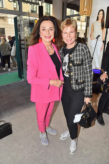 Uschi Dämmrich von Luttitz und Annette Zierer Uschi Dämmrich von Luttitz und Annette Zierer