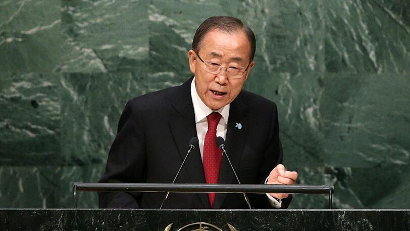 Ban Ki Moon fordert mehr internationale Flüchtlingshilfe. Ban Ki Moon fordert mehr internationale Flüchtlingshilfe.