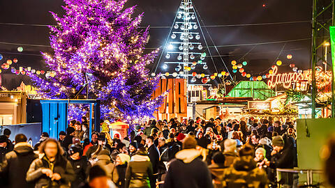 Theresienwiese leuchtet wieder bunt. Seit dem 25. November läuft das Tollwood-Winterfestival. Die AZ hat den kulinarischen Test gemacht. Theresienwiese leuchtet wieder bunt. Seit dem 25. November läuft das Tollwood-Winterfestival. Die AZ hat den kulinarischen Test gemacht.
