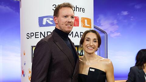 Julian Nagelsmann mit seiner Partnerin Lena im vergangenen Jahr. Julian Nagelsmann mit seiner Partnerin Lena im vergangenen Jahr.