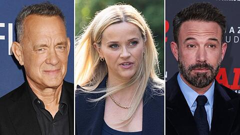 Müssen derzeit um den Verlust ihres Zuhauses fürchten: Tom Hanks, Reese Witherspoon und Ben Affleck. Müssen derzeit um den Verlust ihres Zuhauses fürchten: Tom Hanks, Reese Witherspoon und Ben Affleck.