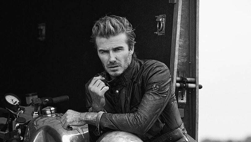 So cool zeigt sich David Beckham in der Kampagne für Belstaff So cool zeigt sich David Beckham in der Kampagne für Belstaff