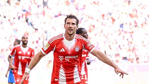 Letztes Heimspiel im Bayern-Trikot: Leon Goretzka. (Archivbild) Letztes Heimspiel im Bayern-Trikot: Leon Goretzka. (Archivbild)