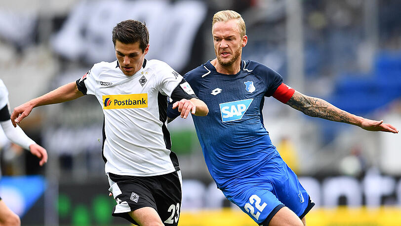 Wird seit einiger Zeit mit dem FC Bayern in Verbindung gebracht: Hoffenheims Innenverteidiger Kevin Vogt (r.). Wird seit einiger Zeit mit dem FC Bayern in Verbindung gebracht: Hoffenheims Innenverteidiger Kevin Vogt (r.).