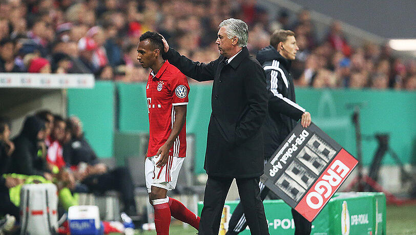 Spielte sich unter Bayern-Trainer Carlo Ancelotti (rechts) zuletzt etwas in den Vordergrund: Julian Green. Spielte sich unter Bayern-Trainer Carlo Ancelotti (rechts) zuletzt etwas in den Vordergrund: Julian Green.