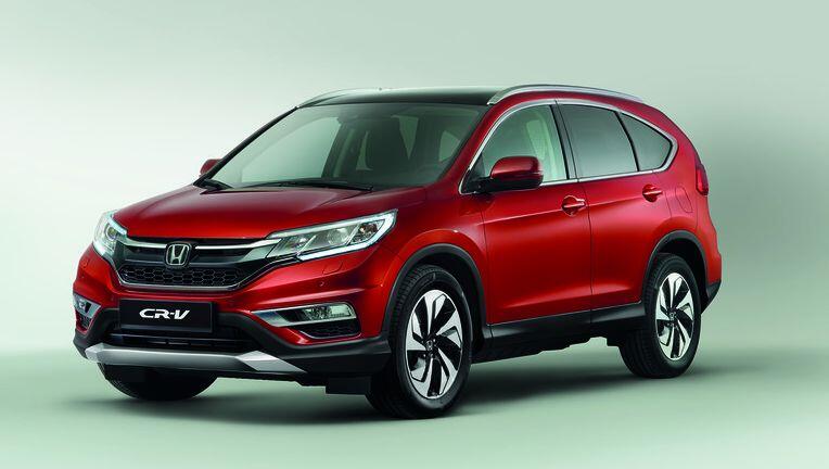 Der Honda CR-V wird fürs nächste Frühjahr kräftig aufgefrischt.