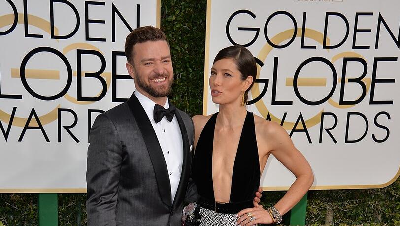 Justin Timberlake und Jessica Biel bei einem Auftritt in Los Angeles. Justin Timberlake und Jessica Biel bei einem Auftritt in Los Angeles.