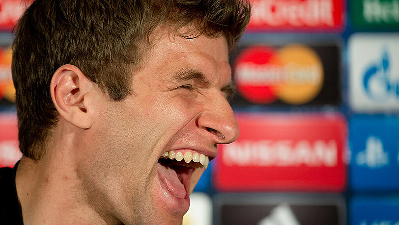 Selbstverständlich zählt auch Spaßvogel Thomas Müller zu den Nominierten beim Fußballerspruch des jahres. Selbstverständlich zählt auch Spaßvogel Thomas Müller zu den Nominierten beim Fußballerspruch des jahres.