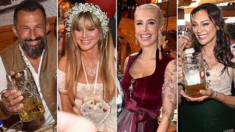 Auf dem Oktoberfest lassen es die Promis schon zum ersten Wochenende richtig krachen. Auf dem Oktoberfest lassen es die Promis schon zum ersten Wochenende richtig krachen.