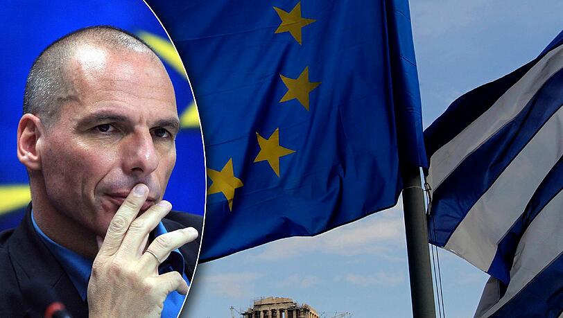 Der neue griechische Finanzminister Gianis Varoufakis hat offiziell den Bruch mit der "Troika" der Spar-Kontrolleure verkündigt. Der neue griechische Finanzminister Gianis Varoufakis hat offiziell den Bruch mit der "Troika" der Spar-Kontrolleure verkündigt.