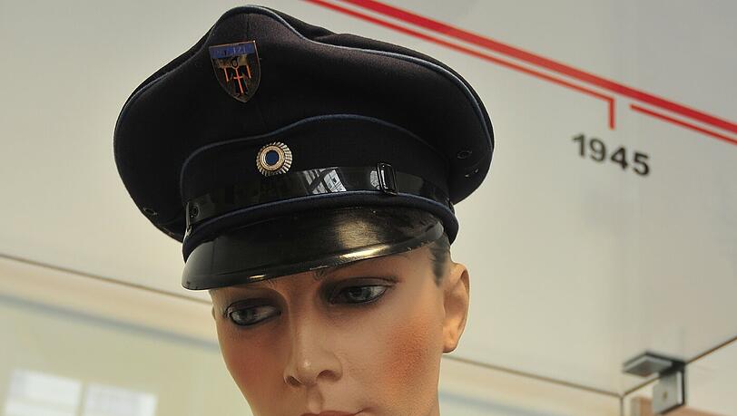 Puppe im Polizeimuseum. Puppe im Polizeimuseum.