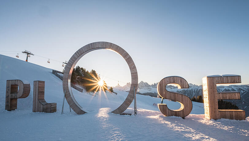 Skigebiet Plose: 40 Pistenkilometer mit Dolomitenblick Skigebiet Plose: 40 Pistenkilometer mit Dolomitenblick
