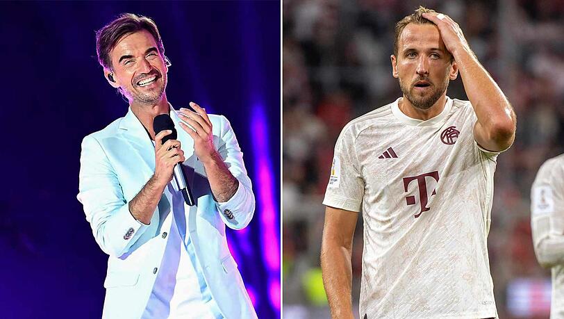 Florian Silbereisen ist im Quotenkampf gegen Harry Kane angetreten.