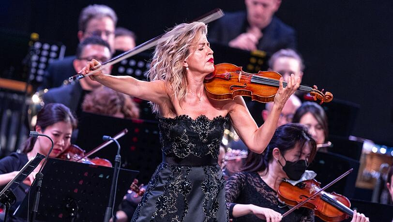 Anne-Sophie Mutter spielt ein Konzert mit den New Yorker Philharmonikern auf Usedom. Anne-Sophie Mutter spielt ein Konzert mit den New Yorker Philharmonikern auf Usedom.