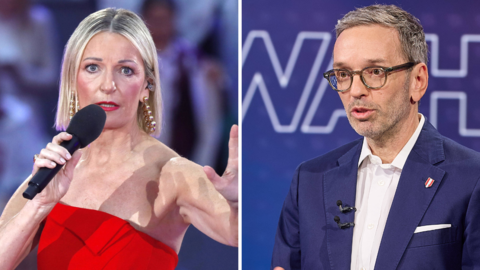 Monika Gruber möchte nicht mit FPÖ-Politiker Herbert Kickl in Verbindung gebracht werden. Monika Gruber möchte nicht mit FPÖ-Politiker Herbert Kickl in Verbindung gebracht werden.