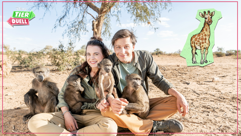 AZ-Gewinnerin Franzi traf die Disney Channel Moderatoren Patricia und Jojo im Tierpark Hellabrunn. AZ-Gewinnerin Franzi traf die Disney Channel Moderatoren Patricia und Jojo im Tierpark Hellabrunn.