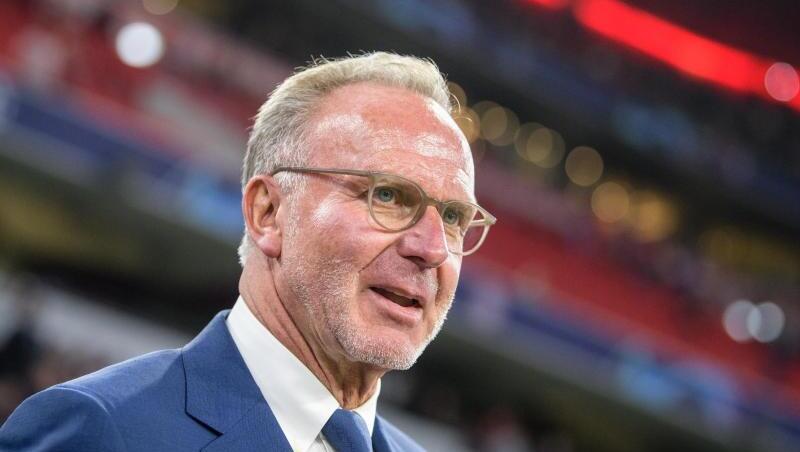 Karl-Heinz Rummenigge, Vorstandschef des FC Bayern München. Foto: Matthias Balk/dpa/Archivbild Karl-Heinz Rummenigge, Vorstandschef des FC Bayern München. Foto: Matthias Balk/dpa/Archivbild