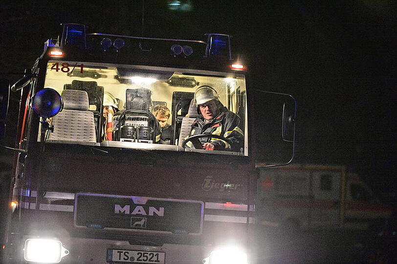 Feueralarm in der Alpenhof-Klinik - die Bilder vom Einsatz.