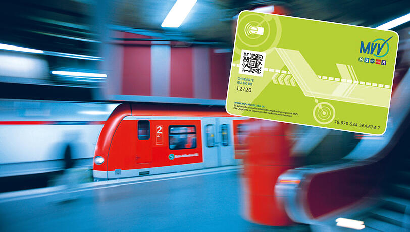 Auch eine neue MVV-Karte im Scheckkarten-Format wird es geben. Auch eine neue MVV-Karte im Scheckkarten-Format wird es geben.