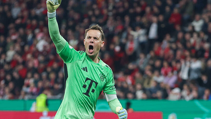 Herausragend beim Sieg in Leverkusen: Manuel Neuer, dessen Bayern-Vertrag ausläuft. Herausragend beim Sieg in Leverkusen: Manuel Neuer, dessen Bayern-Vertrag ausläuft.