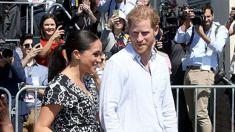 Meghan und Harry besuchten im Herbst 2019 Südafrika. Meghan und Harry besuchten im Herbst 2019 Südafrika.
