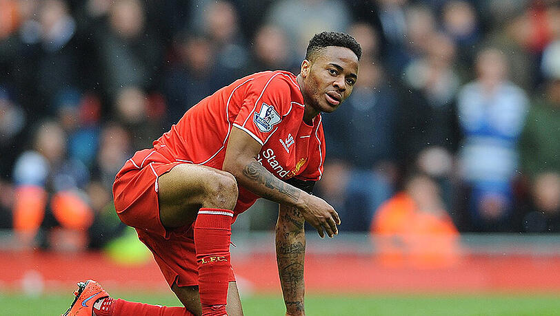 Raheem Sterlin (20) schoss in 129 Pflichtspielen für Liverpool 23 Tore. Raheem Sterlin (20) schoss in 129 Pflichtspielen für Liverpool 23 Tore.