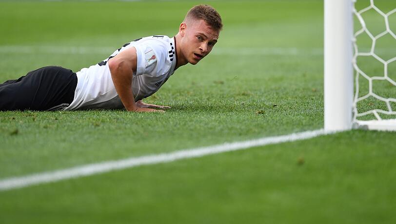 Joshua Kimmich bestritt gegen Aserbaidschan sein 23. Länderspiel in Folge. Joshua Kimmich bestritt gegen Aserbaidschan sein 23. Länderspiel in Folge.
