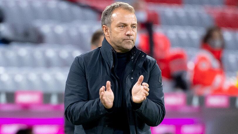 Bayern-Trainer Hansi Flick. Bayern-Trainer Hansi Flick.