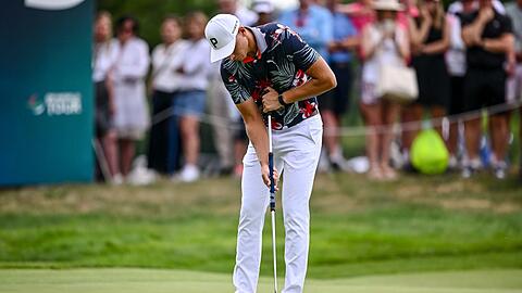 Matti Schmid war am Ende der beste deutsche Golfer. Matti Schmid war am Ende der beste deutsche Golfer.