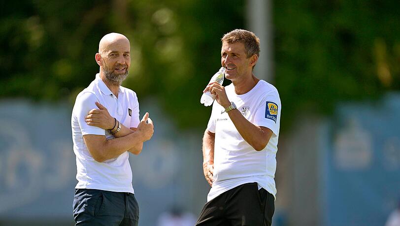Halten die Augen nach potenziellen Neuzugängen weiter offen: 1860-Trainer Michael Köllner und Sportchef Günther Gorenzel. Halten die Augen nach potenziellen Neuzugängen weiter offen: 1860-Trainer Michael Köllner und Sportchef Günther Gorenzel.