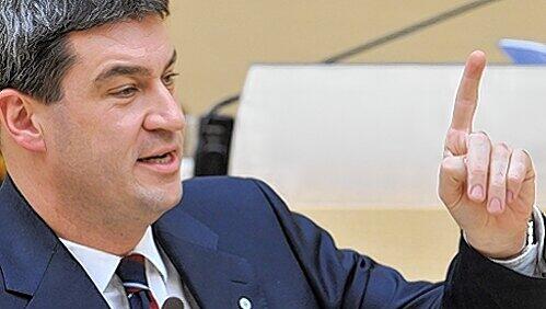 Bayerns Umweltminister Markus Söder Bayerns Umweltminister Markus Söder