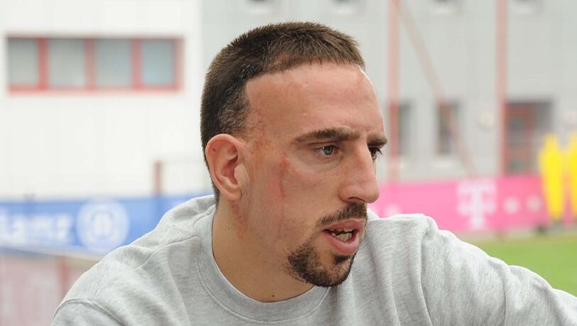 Für Franck Ribéry hängt die ganze Saison der Bayern am Pokalfinale am Samstag. Für Franck Ribéry hängt die ganze Saison der Bayern am Pokalfinale am Samstag.