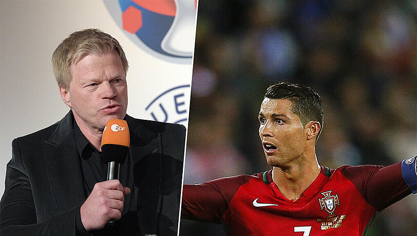 Hat keine hohe Meinung von Ronaldo: Der ehemalige Torwart-Titan Oliver Kahn. Hat keine hohe Meinung von Ronaldo: Der ehemalige Torwart-Titan Oliver Kahn.