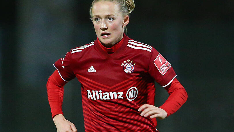 Lea Schüller vom FC Bayern München. Lea Schüller vom FC Bayern München.
