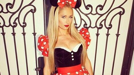 Süß und sexy zugleich: Paris Hilton als Minnie Maus. Süß und sexy zugleich: Paris Hilton als Minnie Maus.