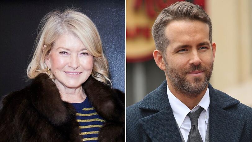 Martha Stewart kennt Ryan Reynolds privat, da sie Nachbarn sind. Martha Stewart kennt Ryan Reynolds privat, da sie Nachbarn sind.