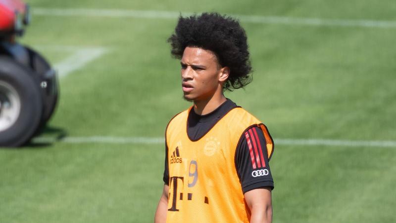 Leroy Sane nimmt an einer Trainingseinheit teil. Foto: Sven Hoppe/dpa/Archivbild Leroy Sane nimmt an einer Trainingseinheit teil. Foto: Sven Hoppe/dpa/Archivbild