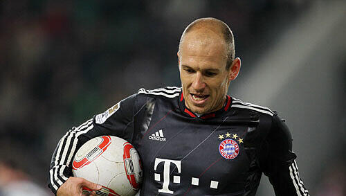 Konnte am Mittwoch und Donnerstag nicht am Mannschaftstraining teilnehmen: Arjen Robben. Konnte am Mittwoch und Donnerstag nicht am Mannschaftstraining teilnehmen: Arjen Robben.
