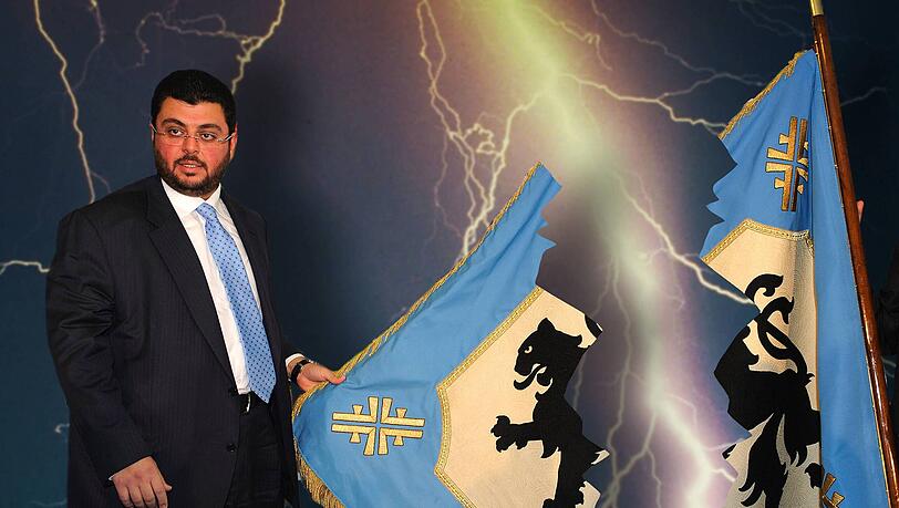 Unter den Löwen-Fans überhaupt nicht gern gesehen: Investor Hasan Ismaik Unter den Löwen-Fans überhaupt nicht gern gesehen: Investor Hasan Ismaik