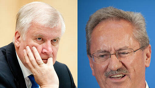 Kontrahenten im Wahlkampf: Ministerpräsident Horst Seehofer und SPD-Spitzenkandidat Christian Ude. Kontrahenten im Wahlkampf: Ministerpräsident Horst Seehofer und SPD-Spitzenkandidat Christian Ude.