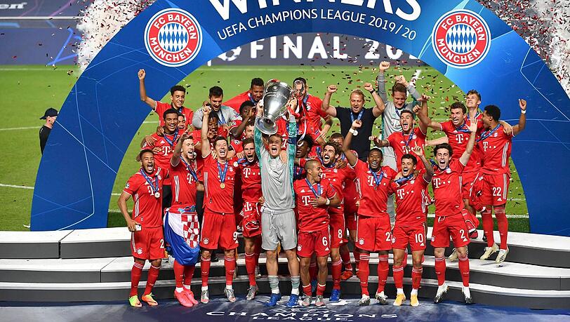 Nach dem 1:0-Erfolg im Finale gegen Paris Saint-Germain sichert sich der FC Bayern München zum sechsten Mal den Erfolg in der Champions League bzw. Europapokal der Landesmeister.