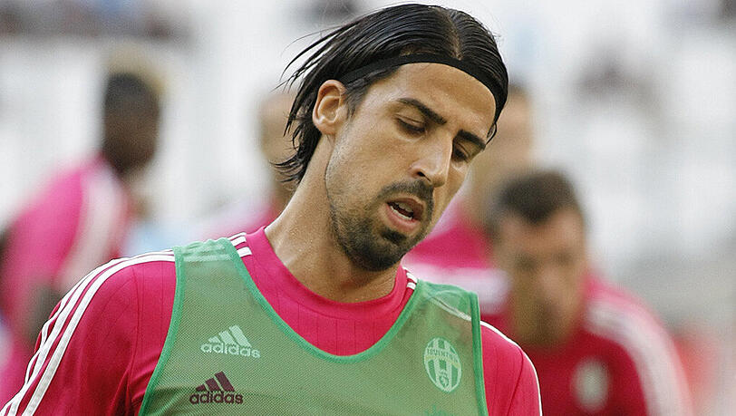 Nach Verletzungspause wieder fit: Sami Khedira. Nach Verletzungspause wieder fit: Sami Khedira.