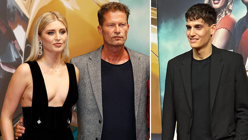 Til Schweiger hält Tochter Luna im Arm. Prinz Kevin durfte nicht auf das gemeinsame Foto. Til Schweiger hält Tochter Luna im Arm. Prinz Kevin durfte nicht auf das gemeinsame Foto.