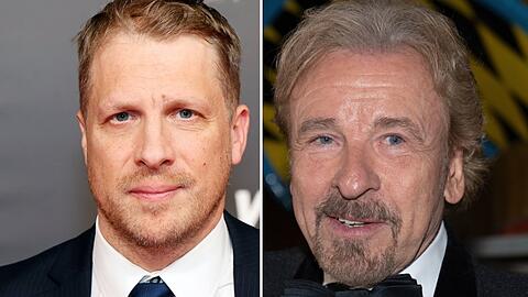 Zwei Generationen der Unterhaltung: Oliver Pocher und Thomas Gottschalk. Zwei Generationen der Unterhaltung: Oliver Pocher und Thomas Gottschalk.