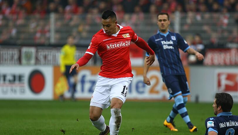 Spielte nicht nur die Löwen und Innenverteidiger Jan Mauersberger schwindlig: Ex-1860-Stürmer Bobby Wood, noch bei Union Berlin unter Vertrag. Spielte nicht nur die Löwen und Innenverteidiger Jan Mauersberger schwindlig: Ex-1860-Stürmer Bobby Wood, noch bei Union Berlin unter Vertrag.