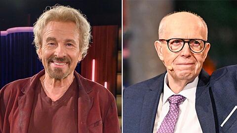 Thomas Gottschalk und Reiner Calmund sagten dieses Jahr endgültig Tschüss zu ihren großen TV-Shows. Thomas Gottschalk und Reiner Calmund sagten dieses Jahr endgültig Tschüss zu ihren großen TV-Shows.