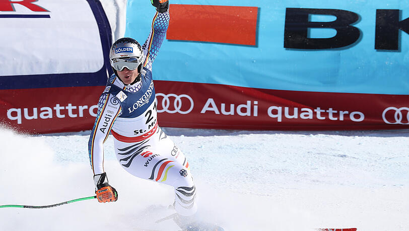 Starke Form: Skirennläufer Thomas Dreßen (hier während der WM in St. Moritz). Starke Form: Skirennläufer Thomas Dreßen (hier während der WM in St. Moritz).