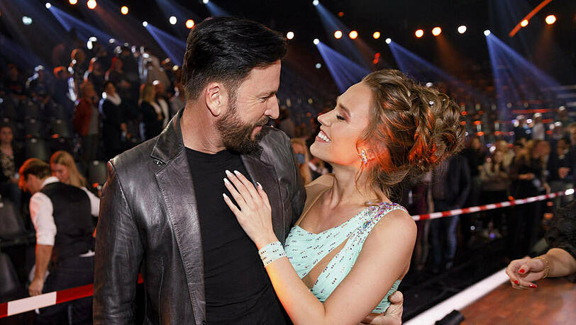 Michael Wendler und Laura Müller bei einem TV-Auftritt. Michael Wendler und Laura Müller bei einem TV-Auftritt.