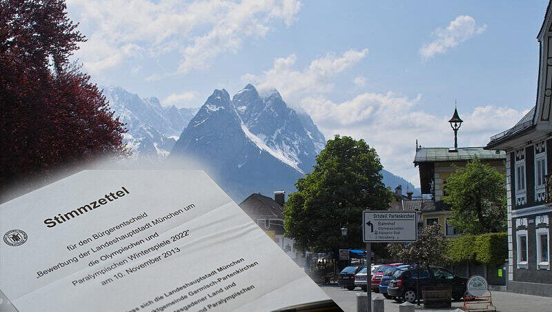 Unter anderem in Garmisch-Partenkirchen entscheiden die Bewohner via Bürgerentscheid für oder gegen eine Münchner Olympia-Bewerbung 2022. Unter anderem in Garmisch-Partenkirchen entscheiden die Bewohner via Bürgerentscheid für oder gegen eine Münchner Olympia-Bewerbung 2022.